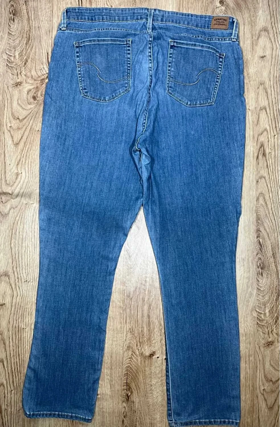 Jean Levi's Signature Mid Rise Slim W35 L30 Vintage Bleu Lvf 001 – photo 6